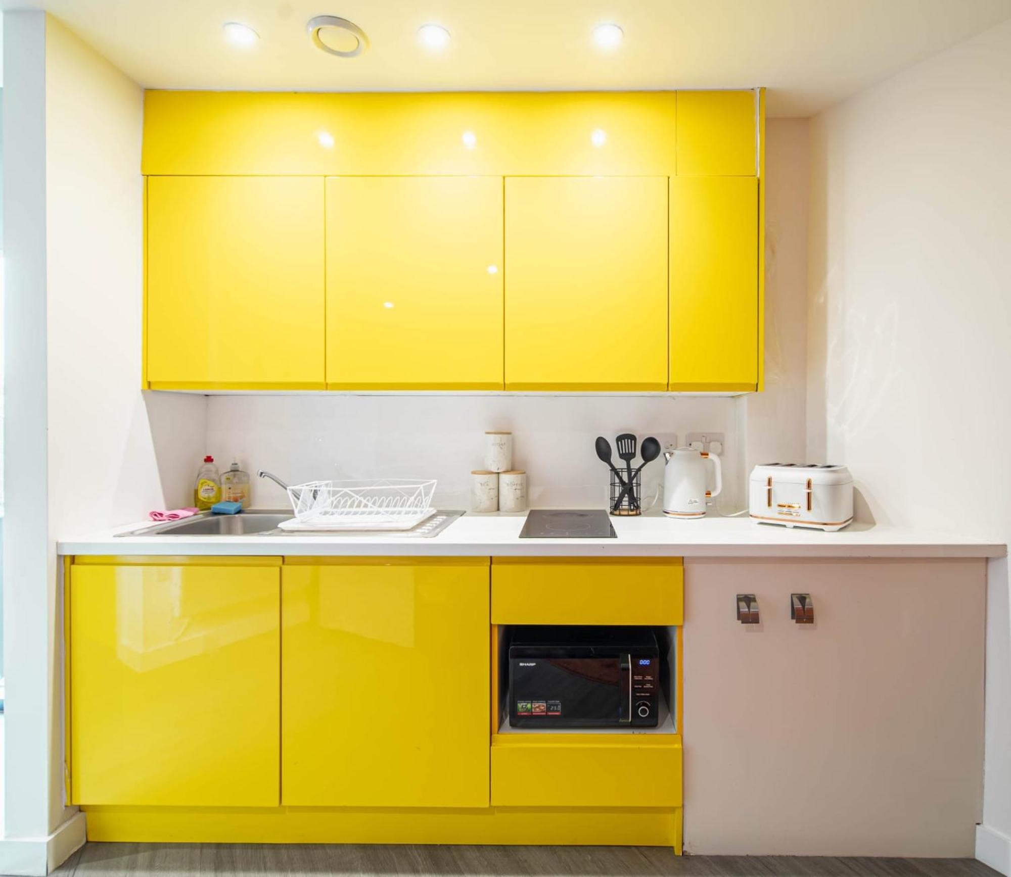 Corner Studio Apartment In Sheffield Eksteriør billede